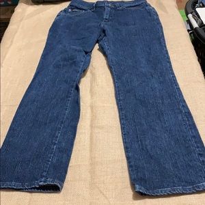 Women’s denim riders dark blue jeans